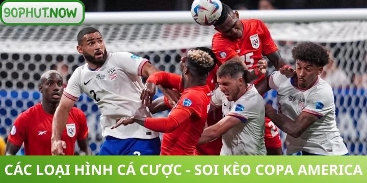Các loại hình nổi bật khi soi kèo copa america