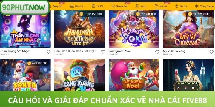 FAQs - Câu hỏi và giải đáp chuẩn nhất về Five88