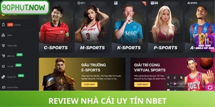 Review nhà cái NBet uy tín số 1 Châu Á 
