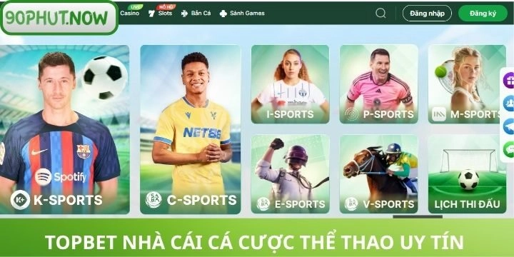 Vài nét về sân chơi uy tín Topbet
