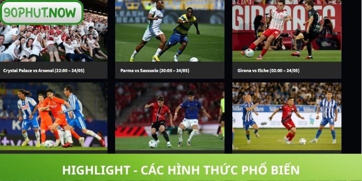 Các kiểu highlight khác nhau hiện nay