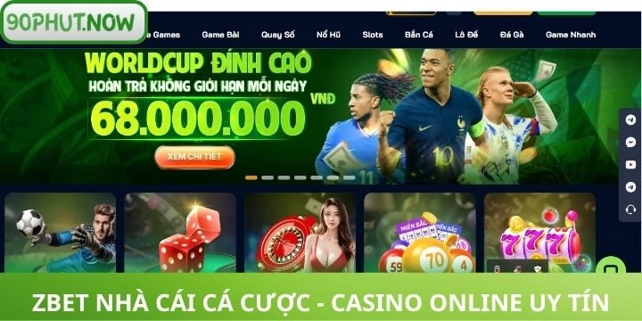 Tổng quát về sòng bạc trực tuyến Zbet