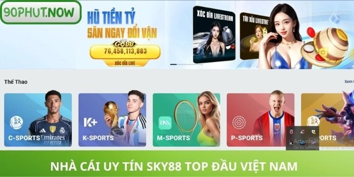 Nhà cái uy tín Sky88 top đầu Việt Nam