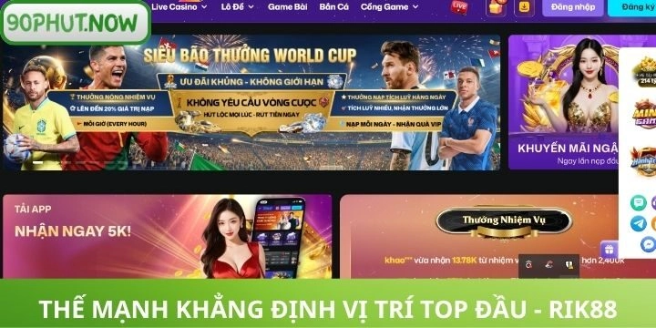 Sân chơi RIK88 an toàn, uy tín đáng trải nghiệm