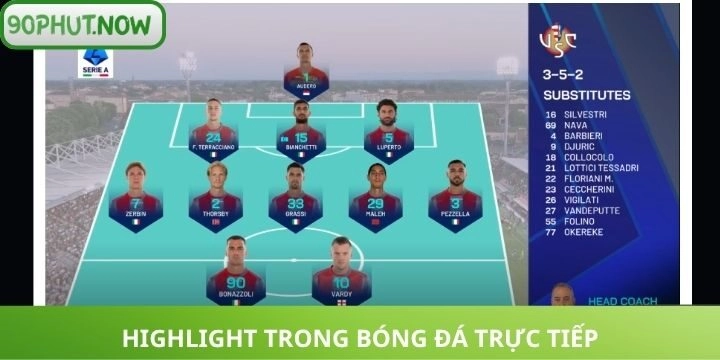 Highlight bóng đá - Ghi dấu cảm xúc từng trận