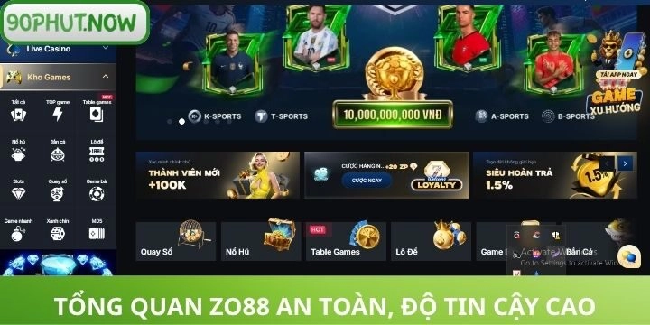 Tìm hiểu nguồn gốc và giấy phép hoạt động của Zo88