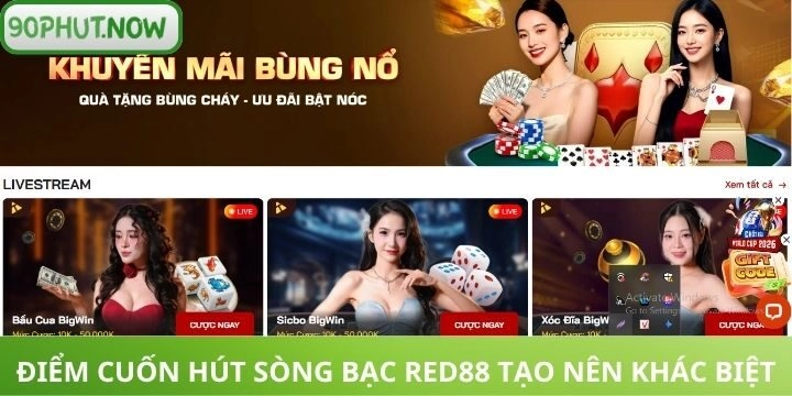 Các lợi ích khi bạn vào cược tại nhà cái Red88